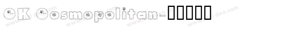 CK Cosmopolitan字体转换